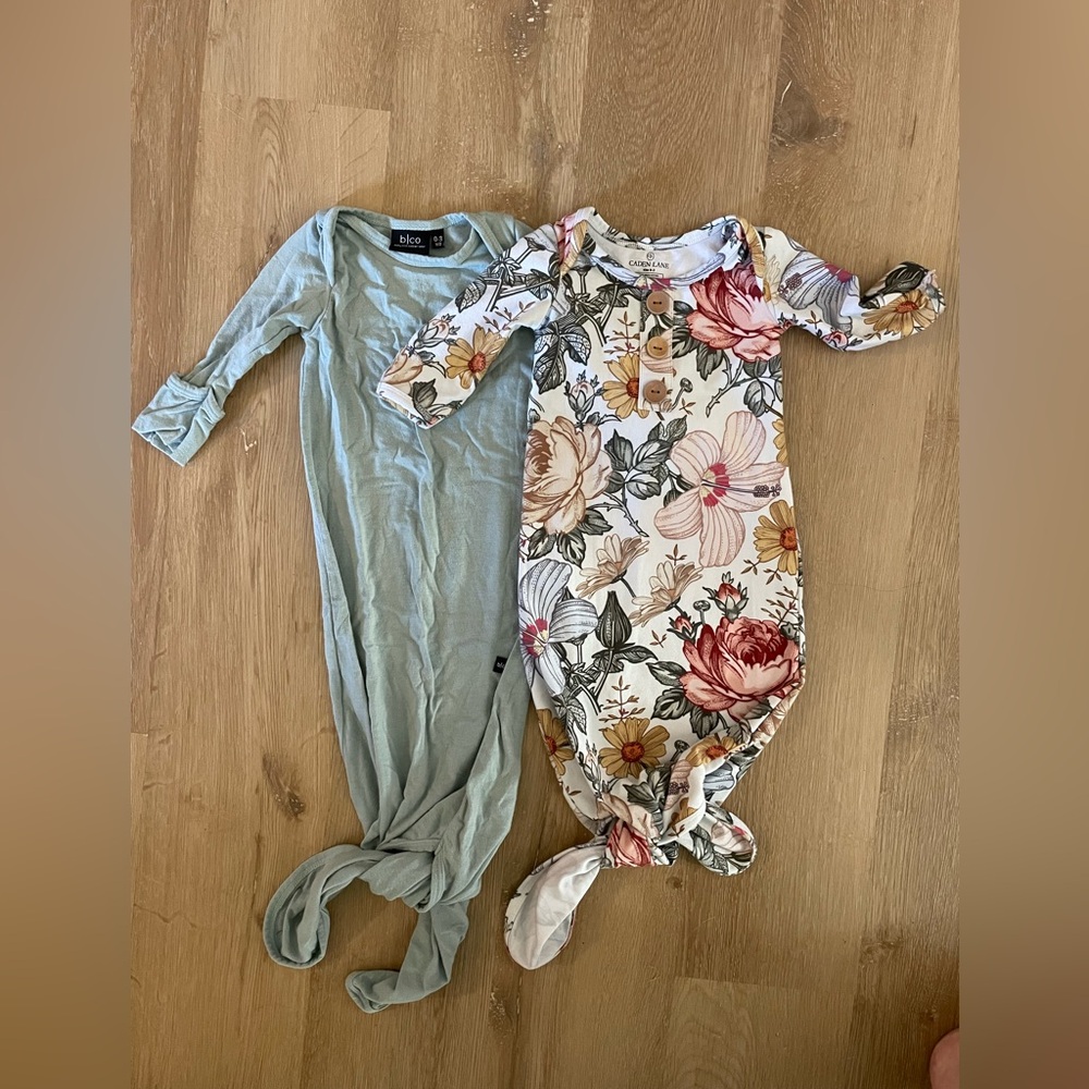 Set of 2 Baby Sleep Gowns